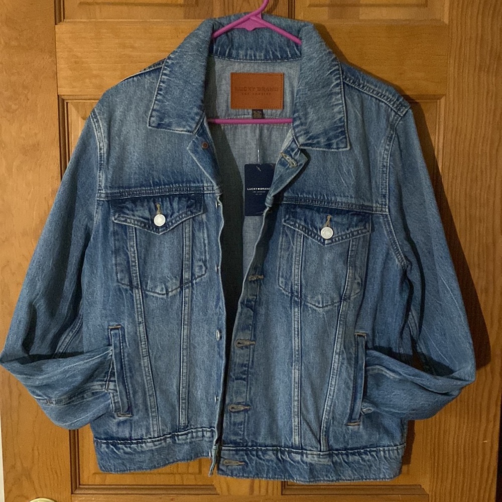 Lucky Brand Classic Blue Jean Jacket